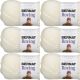 Spinrite Bernat Roving Yarn Rice Paper Pack of 6 Skein