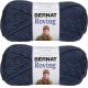 Spinrite Bernat Roving Yarn Cobalt Pack of 2 Skein