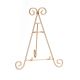 Decorative Tabletop Easel Gold 12 Inches