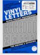 Graphic Products Corporation Duro Permanent Adhesive Vinyl Letters Numbers Silver