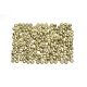 Pony Beads Acrylic Bright Gold 6 X 9Mm