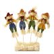 Fall Floral Large Scarecrow Picks 6 X 18 Inches Assorted Styles