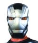 Mens Captain America Civil War War Machine Half Mask Multi One Size