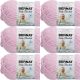 Spinrite Bernat Baby Blanket Yarn Baby Pink Pack of 6 Skein