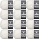 Spinrite Patons Shetland Chunky Yarn White Pack of 12 Skein