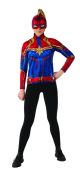 Women S Costume Captain Marvel Hero Top And Headpiece X Small