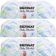 Spinrite Bernat Baby Blanket Yarn Funny Prints Pack of 3 Skein
