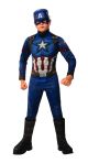Boy S Avengers Endgame Deluxe Captain America Child Costume Small