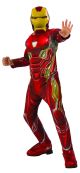Boy S Avengers Endgame Deluxe Iron Man Mark 50 Child Costume Medium
