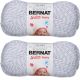 Spinrite Bernat Softee Baby Yarn Solids Grey Marl Pack of 2 Skein