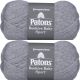 Spinrite Patons Beehive Baby Sport Yarn Solids Baby Grey Pack of 2 Skein