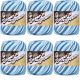 Spinrite Lily Sugar n Cream Yarn Ombres Super Size Hippi Pack of 6 Skein