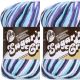 Spinrite Lily Sugar n Cream Yarn Ombres Super Size Moondance Pack of 2 Skein