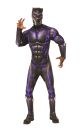 Men S Avengers Deluxe Purple Battle Black Panther Adult Costume Standard