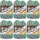 Spinrite Lily Sugar n Cream Yarn Ombres Psychedelic Pack of 6 Skein
