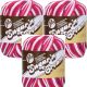 Spinrite Lily Sugar n Cream Yarn Ombres Love Pack of 3 Skein