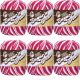 Spinrite Lily Sugar n Cream Yarn Ombres Love Pack of 6 Skein