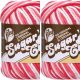 Spinrite Lily Sugar n Cream Yarn Ombres Azalea Pack of 2 Skein