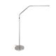 Daylight Slimline LED Floor Lamp Brushed Chrome