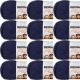 Spinrite Bernat Softee Chunky Yarn Faded Denim Pack of 12 Skein