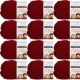 Spinrite Bernat Softee Chunky Yarn Wine Pack of 12 Skein