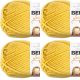 Spinrite Bernat Softee Chunky Yarn Glowing Gold Pack of 4 Skein