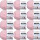 Spinrite Bernat Pipsqueak Yarn Tickle Me Pink Pack of 12 Skein
