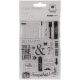 Captured Moments Collection Clear Acrylic Stamps Calendar
