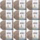 Spinrite Bernat Baby Blanket Big Ball Yarn Baby Sand Pack of 12 Skein