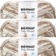 Spinrite Bernat Baby Blanket Big Ball Yarn Little Sand Castles Pack of 3 Skein