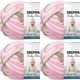 Spinrite Bernat Baby Blanket Big Ball Yarn Little Roses Pack of 4 Skein