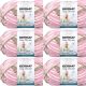Spinrite Bernat Baby Blanket Big Ball Yarn Little Roses Pack of 6 Skein