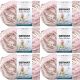 Spinrite Bernat Baby Blanket Big Ball Yarn Little Petunias Pack of 6 Skein