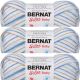 Spinrite Bernat Softee Baby Yarn Ombres Little Boy Blue Pack of 3 Skein