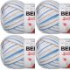 Spinrite Bernat Softee Baby Yarn Ombres Little Boy Blue Pack of 4 Skein