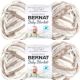 Spinrite Bernat Baby Blanket Yarn Little Sand Castles Pack of 2 Skein