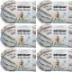 Spinrite Bernat Baby Blanket Yarn Little Cosmos Pack of 6 Skein