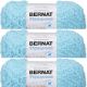 Bernat Pipsqueak Yarn Blue Ice Pack of 3 Skein