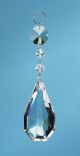 David Tutera Crystal Tear Drop Accent 6 Inch