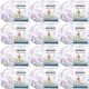 Spinrite Bernat Baby Blanket Big Ball Yarn Little Lilac Dove Print Pack of 12 Skein