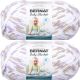Spinrite Bernat Baby Blanket Big Ball Yarn Dove Print Pack of 2 Skein