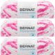Spinrite Bernat Pipsqueak Yarn Pink Swirl Pack of 3 Skein