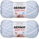 Spinrite Bernat Softee Baby Yarn Ombres Blue Flannel Pack of 2 Skein