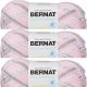 Bernat Baby Coordinates Yarn Ombres Dove Girl Pack of 3 Skein