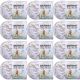 Spinrite Bernat Baby Blanket Yarn Little Lilac Dove Print Pack of 12 Skein