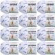 Spinrite Bernat Baby Blanket Yarn Little Denim Print Pack of 12 Skein