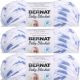 Spinrite Bernat Baby Blanket Yarn Little Denim Print Pack of 3 Skein