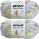 Spinrite Bernat Baby Blanket Yarn Little Boy Dove Pack of 2 Skein
