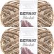 Spinrite Bernat Blanket Big Ball Yarn Sonoma Pack of 2 Skein