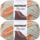 Spinrite Bernat Blanket Big Ball Yarn Sailors Delight Pack of 2 Skein